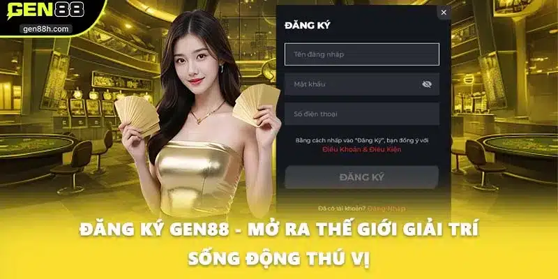 Đăng Ký GEN88 - Mở Ra Thế Giới Giải Trí Sống Động Thú Vị
