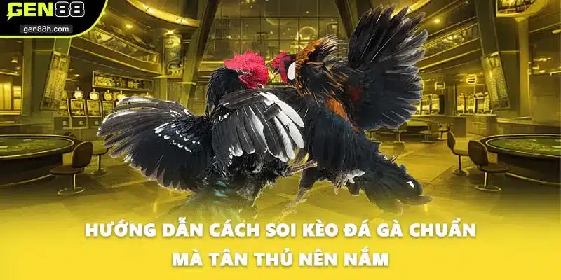 Hướng dẫn cách soi kèo đá gà chuẩn mà tân thủ nên nắm
