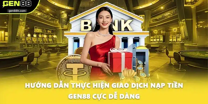 Hướng dẫn thực hiện giao dịch nạp tiền GEN88 cực dễ dàng