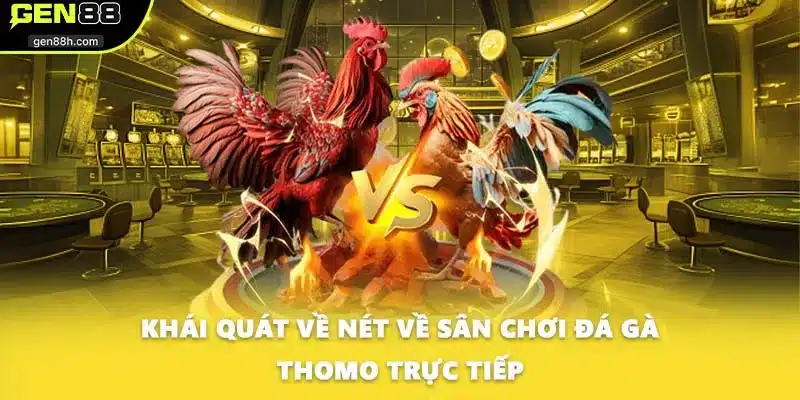 Khái quát về nét về sân chơi đá gà Thomo trực tiếp