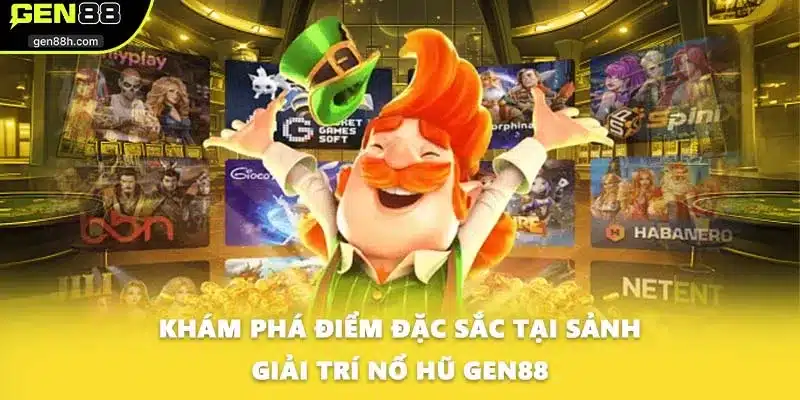 Khám phá điểm đặc sắc tại sảnh giải trí nổ hũ GEN88