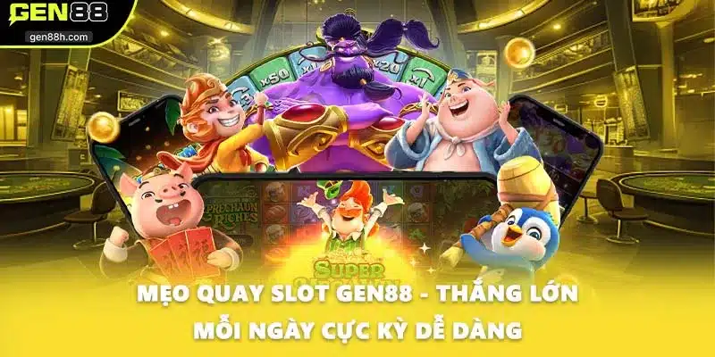 Mẹo Quay Slot GEN88 - Thắng Lớn Mỗi Ngày Cực Kỳ Dễ Dàng