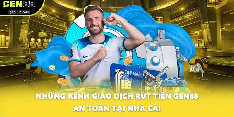 Những kênh giao dịch rút tiền GEN88 an toàn tại nhà cái