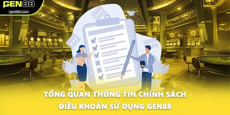 Tổng quan thông tin chính sách điều khoản sử dụng GEN88