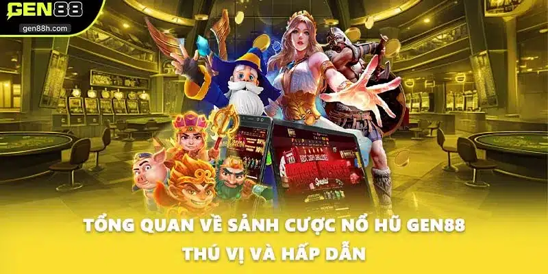 Tổng quan về sảnh cược nổ hũ GEN88 thú vị và hấp dẫn